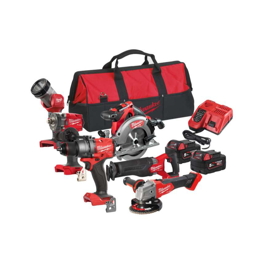 Sada aku nářadí Milwaukee M18FPP6F3-502B, 4933480875