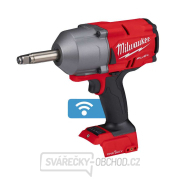 Aku rázový utahovák 1/2" s pojistným kroužkem Milwaukee M18 ONEFHIWF12E-0X (1500 Nm, Bez aku) Náhled