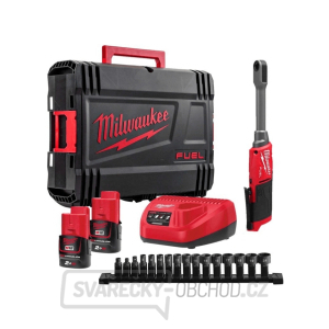 Aku průchozí ráčnový utahovák  M12 FUEL™ INSIDER™ Milwaukee M12 FPTR-202X (81 Nm, 2,0 Ah) gallery main image