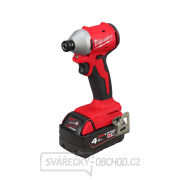 Kompaktní aku bezuhlíkový rázový utahovák M18™ Milwaukee M18 BLIDRC-402C (4,0 Ah) Náhled