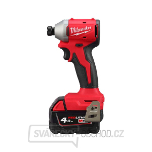 Kompaktní aku bezuhlíkový rázový utahovák M18™ Milwaukee M18 BLIDRC-402C (4,0 Ah) gallery main image