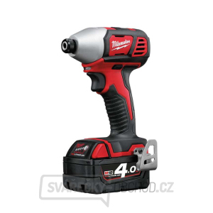 Aku rázový 1/4" utahovák Milwaukee M18 BID-402C (180 Nm, 4,0 Ah) gallery main image