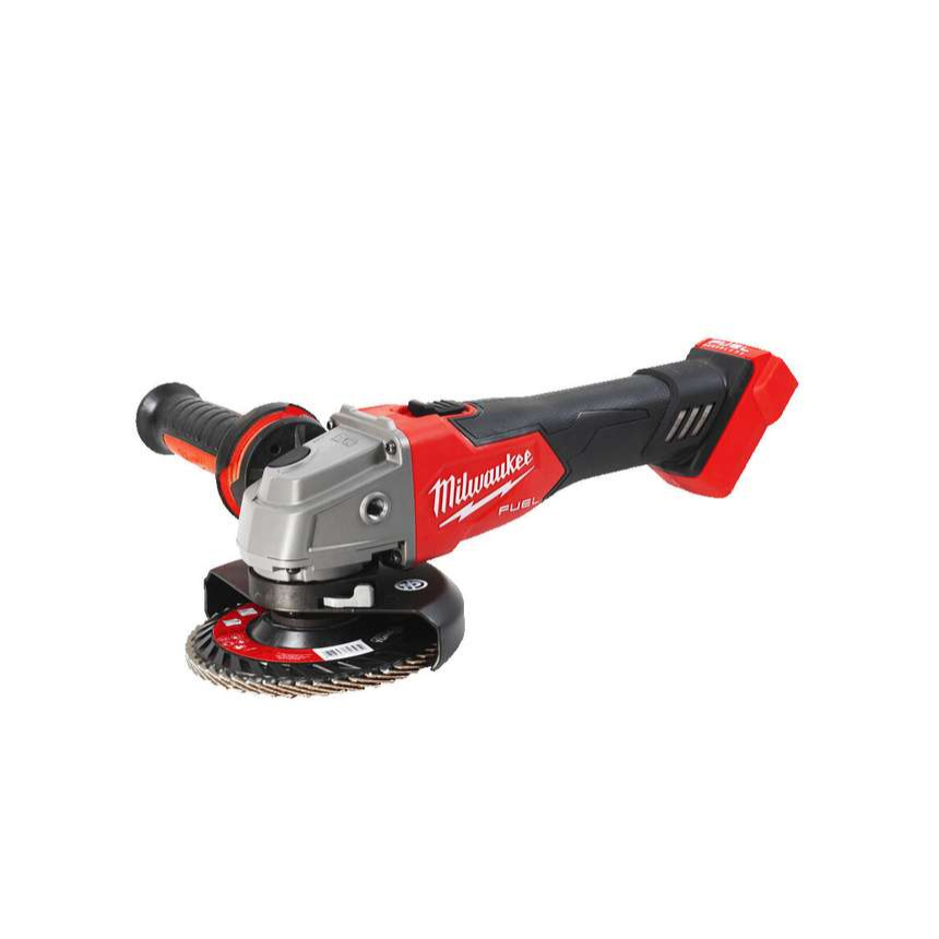 Aku úhlová bruska 115 mm Milwaukee M18 FSAG115X-0 s posuvným spínačem, bez Aku, 4933478772