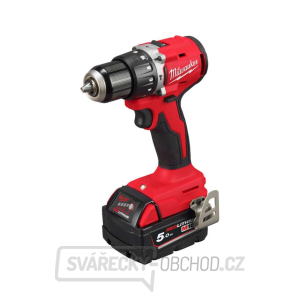 Aku kompaktní vrtačka/šroubovák s příklepem Milwaukee M18 BLPDRC-502C (5,0 Ah) gallery main image