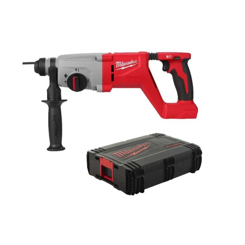 Aku bezuhlíkové vrtací kladivo Milwaukee M18 BLHACD26-0X SDS-Plus 26 mm s rukojetí typu D (bez aku)