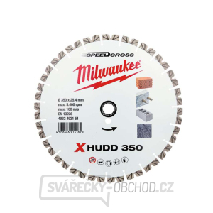 Diamantový rozbrušovací kotouč Milwaukee XHUDD 350 mm gallery main image