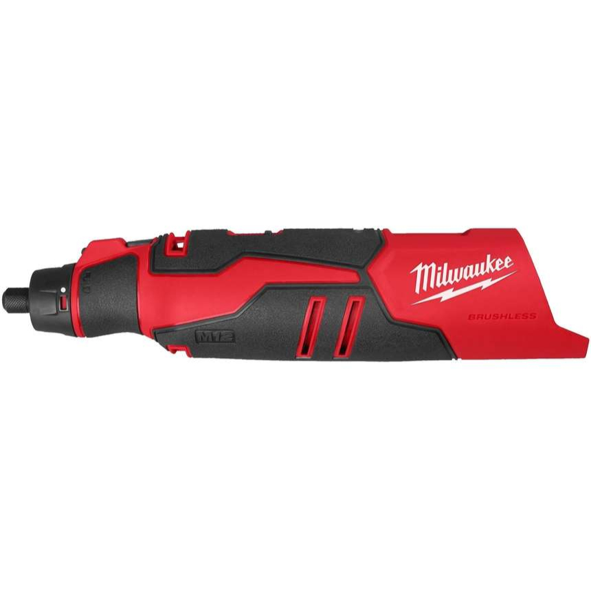 Aku přímá bruska Milwaukee M12 BLROT-0, pro stopkové nástroje 0,8 - 3,2 mm, bez Aku, 4933493591