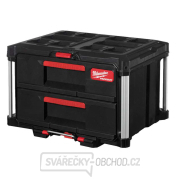 Milwaukee 4932472129 - Kompaktní systémový organizér Packout™ box se 2 zásuvkami Náhled