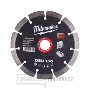 Diamantový rozbrušovací kotouč Milwaukee DSU 150 gallery main image