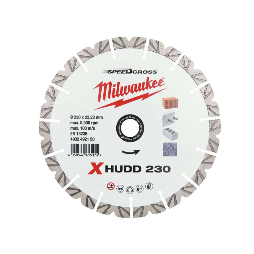 Diamantový rozbrušovací kotouč Milwaukee XHUDD 230 mm