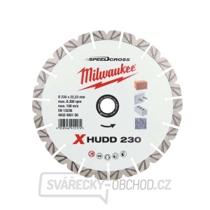 Diamantový rozbrušovací kotouč Milwaukee XHUDD 230 mm gallery main image