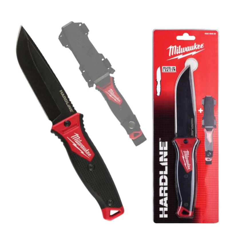 Nůž Milwaukee s pevnou čepelí HARDLINE FIXED BLADE 4932464830