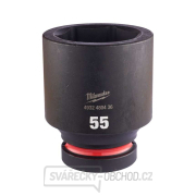 Průmyslové hlavice Milwaukee SHOCKWAVE™ IMPACT DUTY 1” HEX dlouhé (55 mm) 4932480436 gallery main image