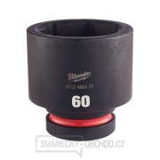 Průmyslové hlavice Milwaukee SHOCKWAVE™ IMPACT DUTY 1” HEX krátké (60 mm) 4932480421 gallery main image