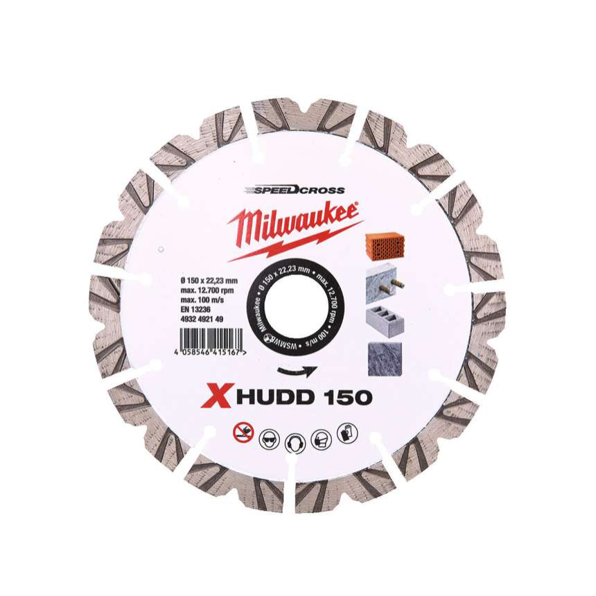 Diamantový rozbrušovací kotouč Milwaukee XHUDD 150 mm