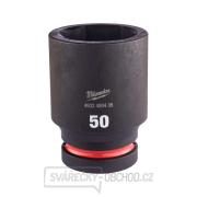 Průmyslové hlavice Milwaukee SHOCKWAVE™ IMPACT DUTY 1” HEX dlouhé (50 mm) 4932480435 gallery main image