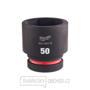 Průmyslové hlavice Milwaukee SHOCKWAVE™ IMPACT DUTY 1” HEX krátké (50 mm) 4932480419 gallery main image