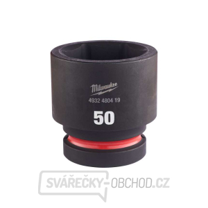 Průmyslové hlavice Milwaukee SHOCKWAVE™ IMPACT DUTY 1” HEX krátké (50 mm) 4932480419 gallery main image