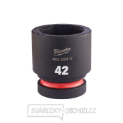 Průmyslové hlavice Milwaukee SHOCKWAVE™ IMPACT DUTY 1” HEX krátké (42 mm) 4932480417 gallery main image