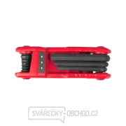 Skládací zástrčné klíče - šestihranné 1,5 ÷ 8 mm Milwaukee Metric Folding Hex Key Set (Sada 8 ks) Náhled