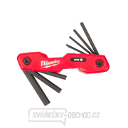 Skládací zástrčné klíče - šestihranné 1,5 ÷ 8 mm Milwaukee Metric Folding Hex Key Set (Sada 8 ks) gallery main image