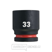 Průmyslová hlavice Milwaukee Shockwave™ Impact Duty 3/4" HEX 33 mm, krátká gallery main image