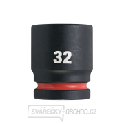 Průmyslová hlavice Milwaukee Shockwave™ Impact Duty 3/4" HEX 32 mm, krátká gallery main image