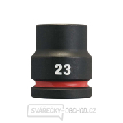 Průmyslová hlavice Milwaukee Shockwave™ Impact Duty 3/4" HEX 23 mm, krátká gallery main image