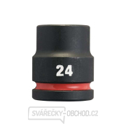 Průmyslová hlavice Milwaukee Shockwave™ Impact Duty 3/4" HEX 24 mm, krátká gallery main image