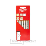 Speciální pilové plátky 105 x 4 mm Milwaukee T 101 DP pro přesné a rovné řezy do přímočaré pily (Dřevo a plast) gallery main image