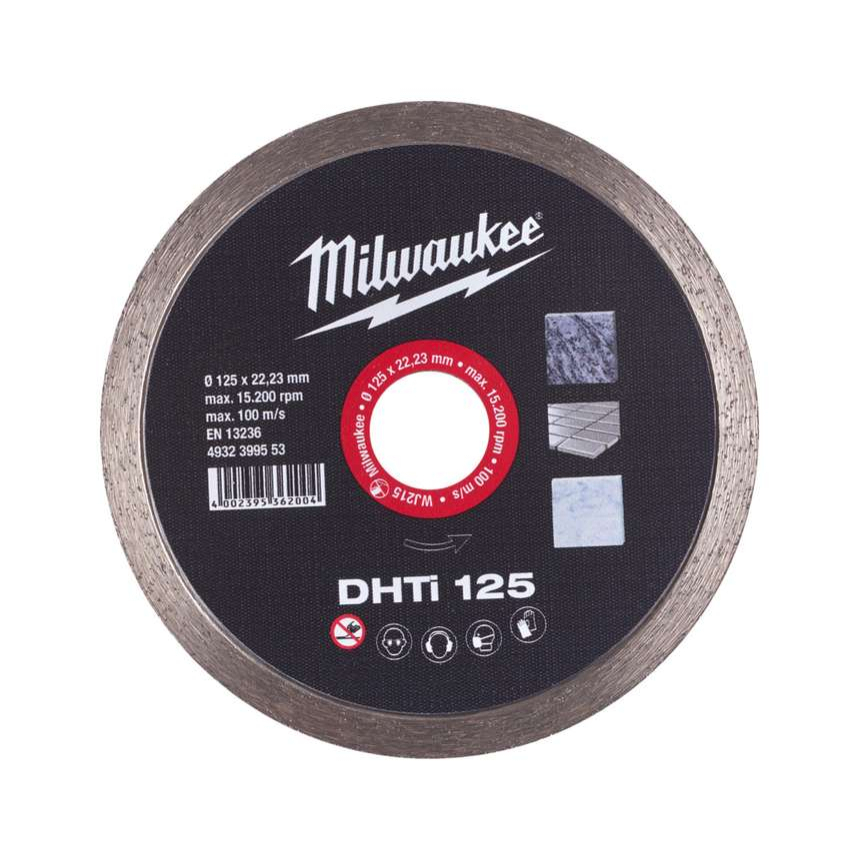 Diamantový rozbrušovací kotouč Milwaukee DHTI 125 x 22,2 mm