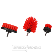 Sada kartáčů na vrtačku pro čištění auta CAR DETAILING DRILL BRUSH 3 MEDIUM, 3ks SIXTOL Náhled