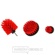 Sada kartáčů na vrtačku pro čištění auta CAR DETAILING DRILL BRUSH 3 MEDIUM, 3ks SIXTOL Náhled