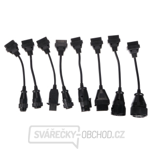 Kompletní sada OBD-II redukcí pro nákladní auta MECHANIC CABLE SET 2, 8ks SIXTOL gallery main image