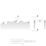 CMT Industrial Rozmítací kotouč s omezovačem třísky - D350x3,5 d30 Z36 HW Náhled