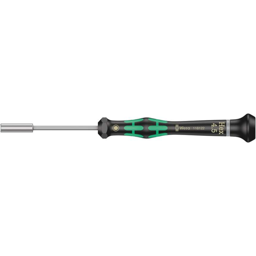 Wera 118122 Maticový nástrčný šroubovák šestihran 4,5 mm typ 2069 Micro pro elektronické aplikace