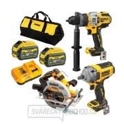 Aku bezuhlíková kombo sada nářadí 18 V 2x6,0 Ah DeWALT DCK324T2 gallery main image