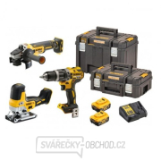 Aku bezuhlíková kombo sada nářadí 18V 2x5,0 Ah XR DeWALT DCK329P2T gallery main image