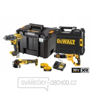 Aku bezuhlíková kombo sada nářadí 18V 2x5,0 Ah XR DeWALT DCK327P2T gallery main image