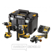 Aku bezuhlíková kombo sada nářadí 18V 2x5,0 Ah XR DeWALT DCK355P2T gallery main image