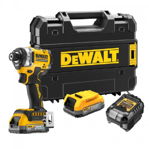 Aku rázový utahovák 18V 2x1,7Ah Tstak DeWALT POWERSTACK DCF860E2T