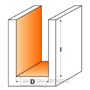 CMT C812 Drážkovací fréza - D12,7x31,7 S6,35 HW Náhled