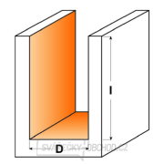 CMT C712 Drážkovací fréza - D10x31,7 L60 S=6 HW Náhled