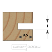 IGM M122 Talířová drážkovací fréza - D31,8x3 H9,55 L62 S=8 HW Náhled