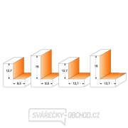 CMT C935 Falcovací fréza na polodrážku - H12,7 D34,9x12,7 S=12 HW Náhled