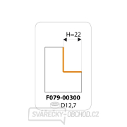 IGM F049 Falcovací žiletková fréza HW - H22 D56,7x12 L66 S=12 Náhled