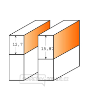 CMT C707 Ořezávací fréza na lamino - D12,7x12,7 S=6 HW Náhled