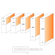 CMT C906 Ořezávací fréza, rovné zuby - D12,7x25,4 B12,7 S=8 Z3 Náhled