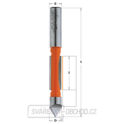 CMT Ořezávací fréza na otvory - D6x18 L70 S=6 Z1+1 HW Náhled