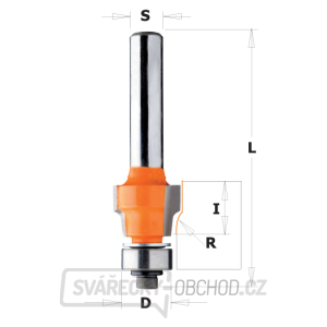 CMT C907 Fréza zaoblovací vydutá - R1,6 D12,7x9,5 S=8 HW gallery main image